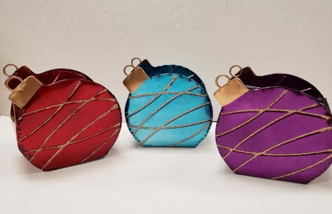 Metal Ornament Planter