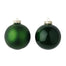 100 Mm Shiny/Matte Ball Ornament - Green