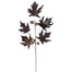 Maple Leaf Jewel Spray - Brown