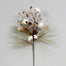 Cotton Pine Cone Spray