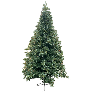 12' Pre-Lit New Blue Spruce Tree w/LED Warm Lights