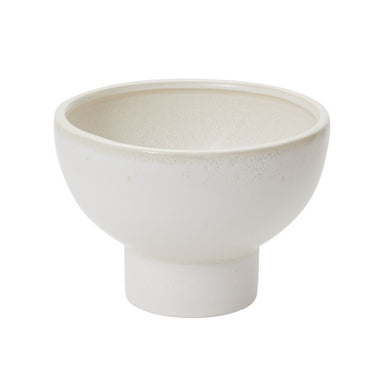 7.25" Elijah Compote - White