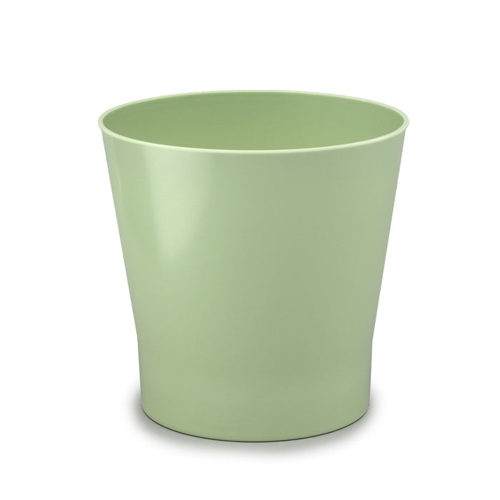 Tapered Plastic Pot - Light Green