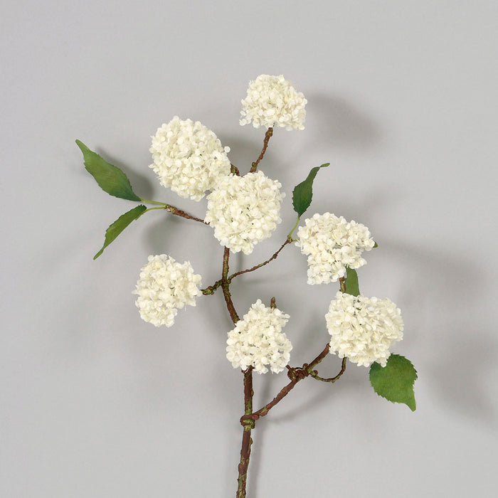 20" POLYESTER SNOWBALL SPRAY WHITE