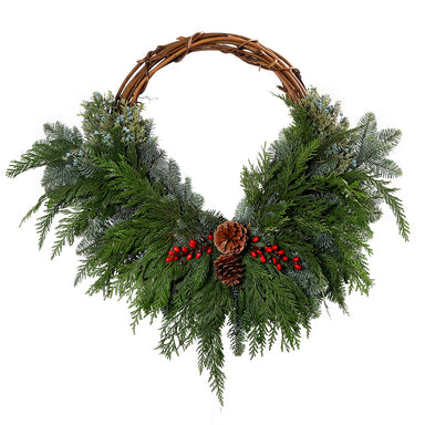 16" Decorated Grapevine Wreath