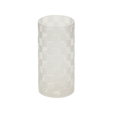 8" Giftwrap Vase - White