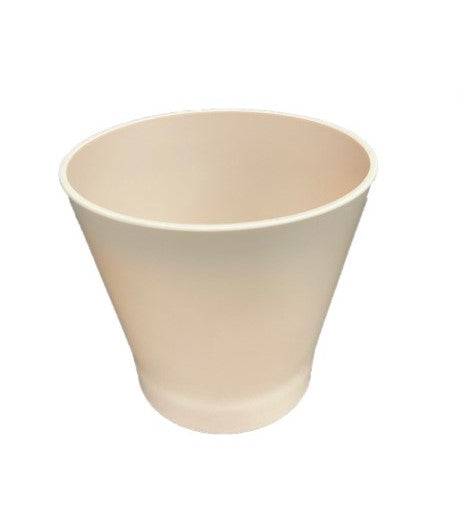 4 3/4" Tapered Plastic Pot - Light Pink