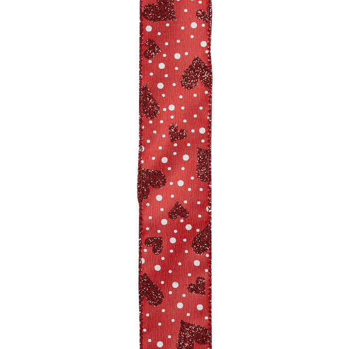 #9 Wired Tyne Ribbon - Red