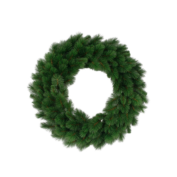 30" Hardneedle Woodland Spruce Double Wreath