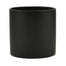 5" Ceramic Cylinder - Matte Black