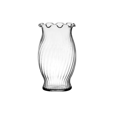 6 5/8 in Fluted Vase - Crystal