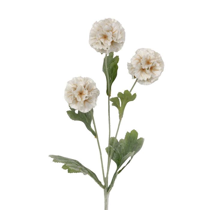27 in Polyester Scabiosa Seed Pod Spray