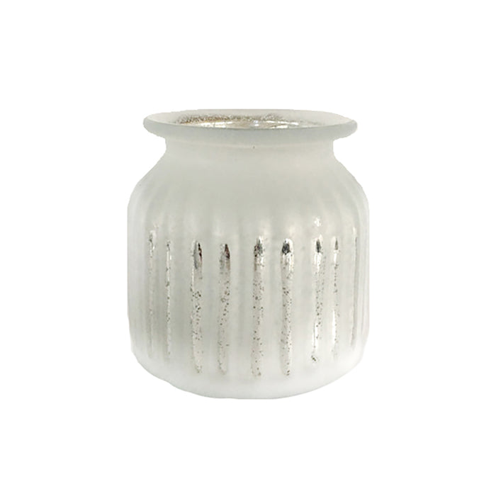 Bottle Vase X3 Asst 8 in X 3.94 in X 3.94 in GRN-BLU-PNK