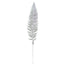 40 in Plastic Fern - White