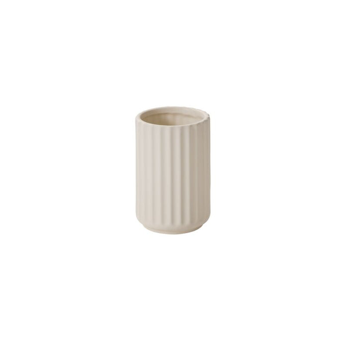 6 in Beam Vase - Off White