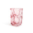 5.25 in Crystalline Edge Bud Vase - Pink