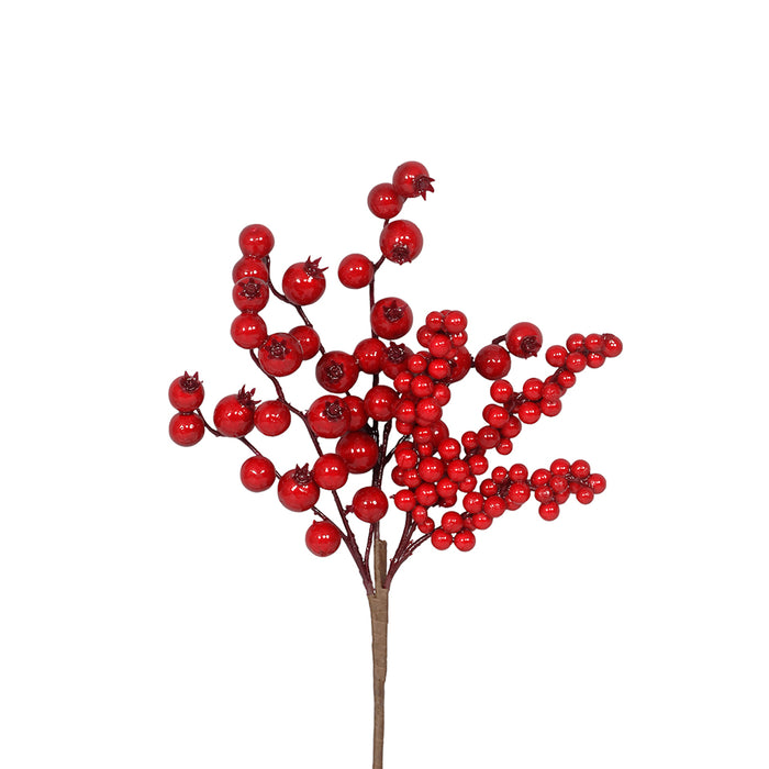 15" Mixed Berry Pick - Red