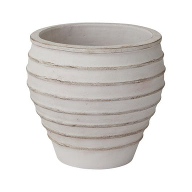 16.25" Porto Planter - White