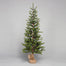 5' Pine Tree w/Burlap Base - Two Tone Green