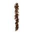 6 Ft Mixed Eucalyptus/Pinecone Garland - Coffee/Brown