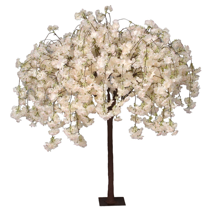 48" Weeping Cherry Blossom Tree - Cream/Pink