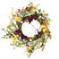 24 In Spring Garden Twig Wreath Multi
