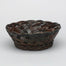 Brown Round Coco Midrib Basket