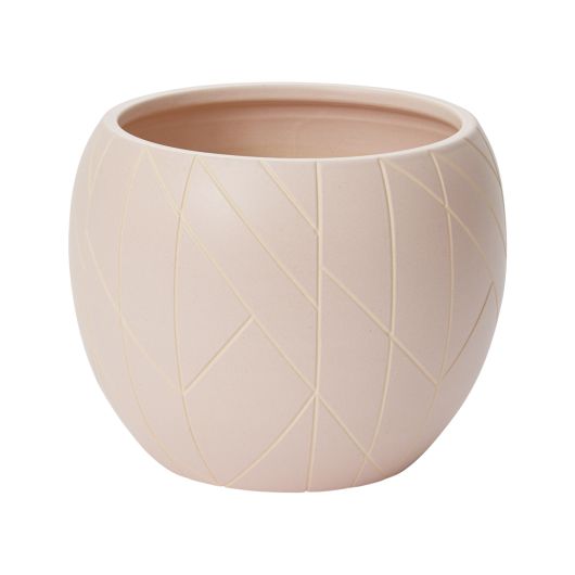 8.5" Joyful Pot - Pink