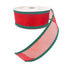 #9 Wired Bijou Ribbon - Red