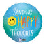 18" Happy Thoughts Smiley Balloon