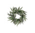 White Wash California Mixed Foliage Wreath - Green