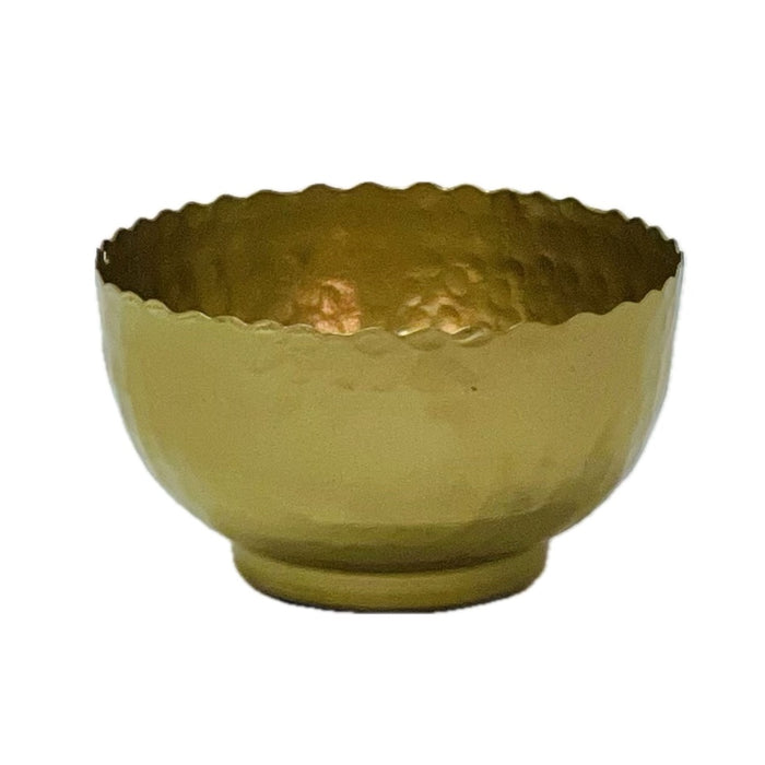 6 in Gold Iron Bowl