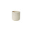 4.75 in Beam Pot - Off White