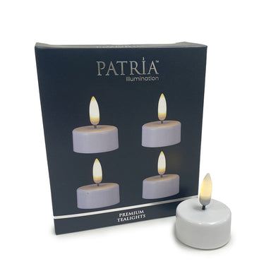 Patria LED Tealights - White