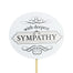 18 in "With Sympathy" Pick - Natural