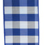 4 in Check Ribbon - Blue/White