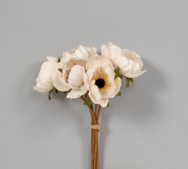 Small Anemone Bunch - Linen