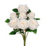 21 1/2 in Polyester Large Head Rose Bush