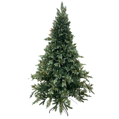 9' Pre-Lit New Blue Spruce Tree w/LED Warm Lights