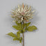 30" Polyester Flame Dahlia - Tea Green