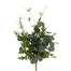 21 in Polyester Blueberry Eucalyptus Bush w/Mixed Foliage - Blue/Green
