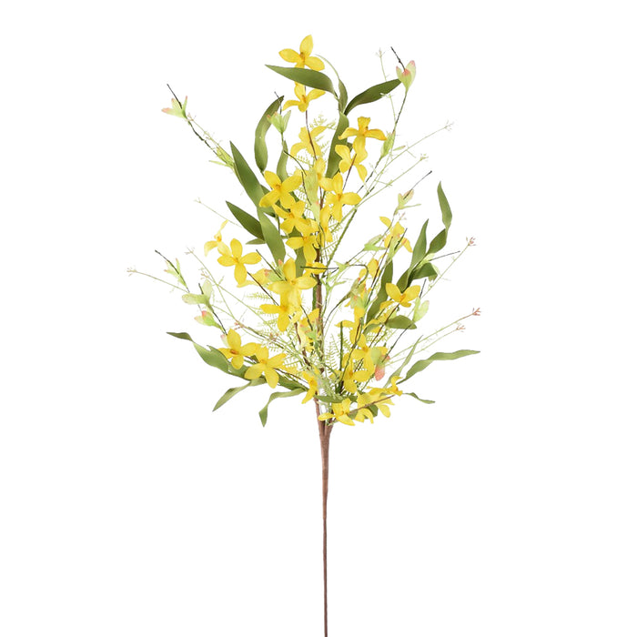 29" Forsythia Spray - Yellow