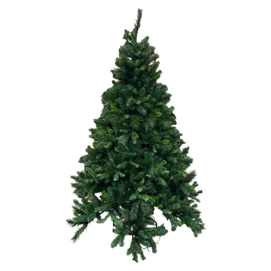 7 1/2' Vinyl Pre-Lit Deluxe Evergreen Tree