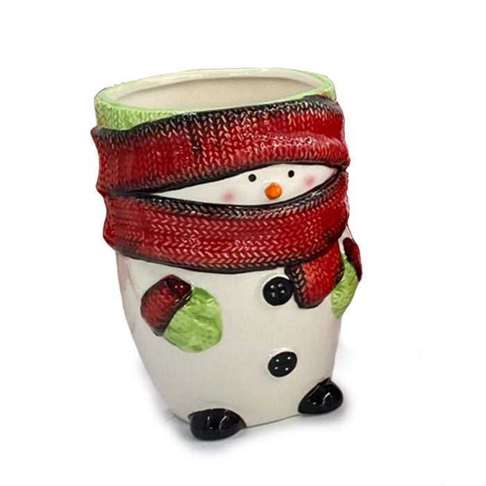 Snowman Planter