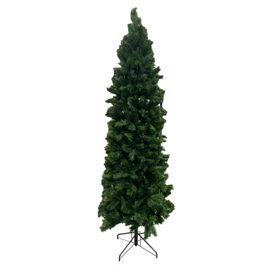 9' Vinyl Winter Pine Pencil Tree