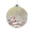 Glass Snow Berry Ball Ornament - Natural/Clear