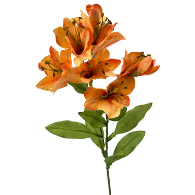 26" Alstroemeria Spray - Peach