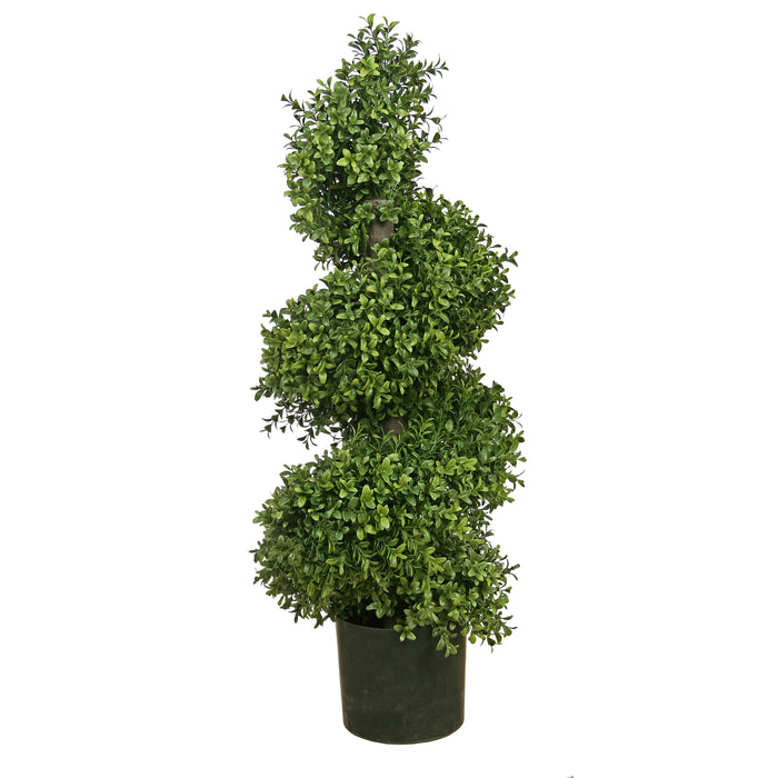 33" Boxwood Spiral Tree