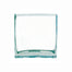 2" x 6" x 6"H Rectangular Clear Glass Vase