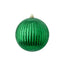 200 mm Mercury Ribbed Plastic Ball Ornament